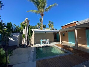 Pool - JACARANDA CASE PALM (2 people) (La Saline-Les-Bains)