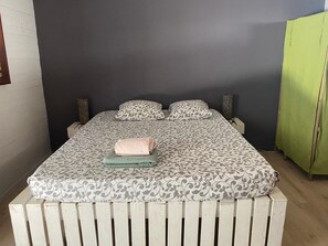 2 bedrooms, free WiFi, bed sheets, wheelchair access - JACARANDA CASE PALM (2 people) (La Saline-Les-Bains)