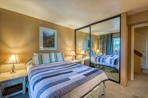 3 quartos, acesso à internet, roupa de cama