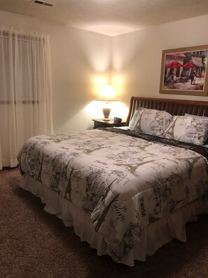 2 bedrooms, iron/ironing board, free WiFi, bed sheets