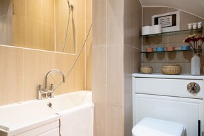 Hair dryer, towels