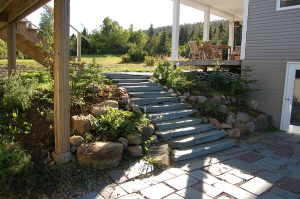 Property grounds - Charming Oceanview Home Plus... Artists' Studio/cottage (Norman's Cove, Long Cove, Trinity Bay)