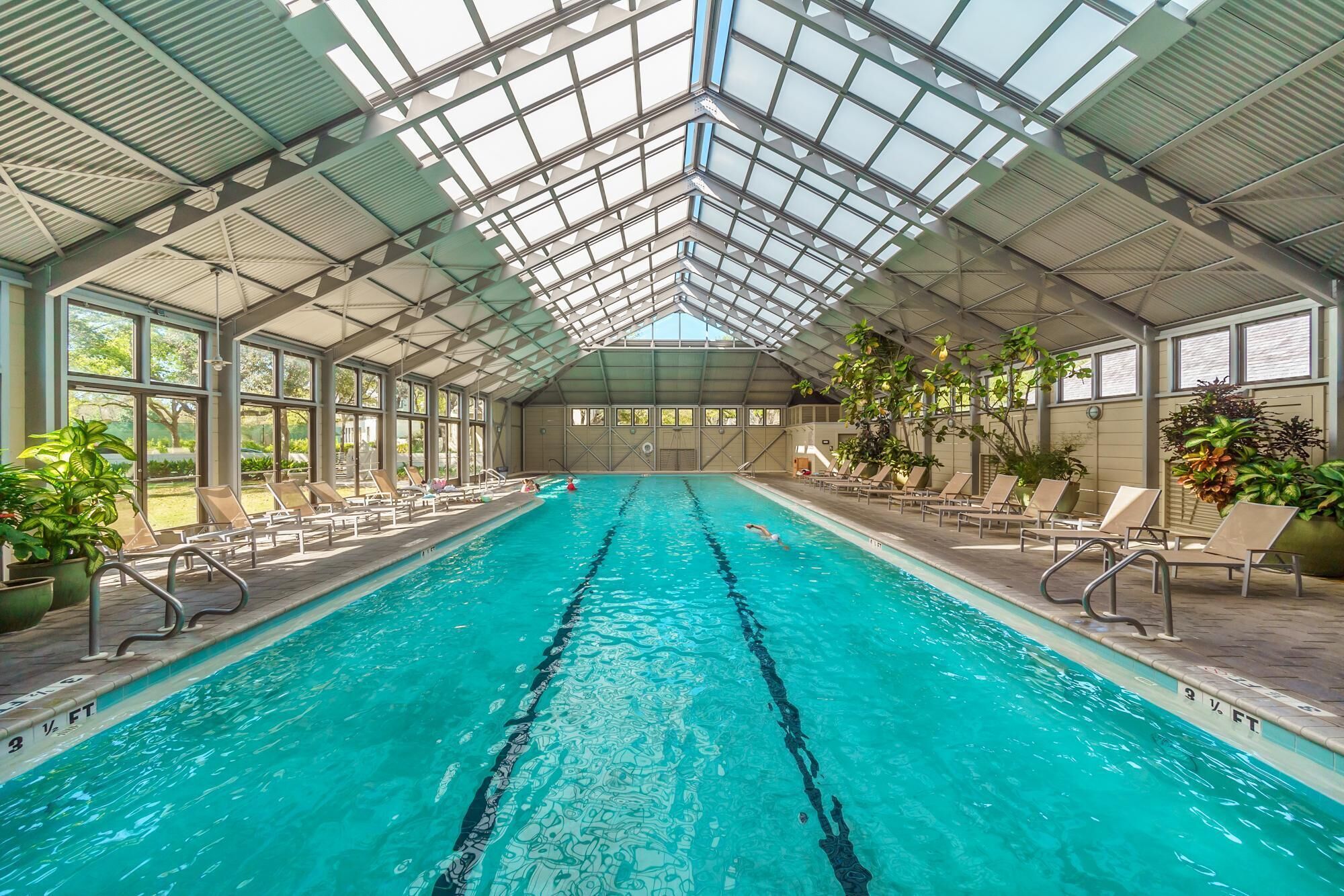 Piscine couverte