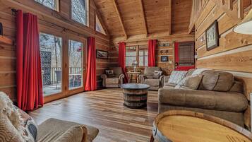 Smart-TV, peis, videospill og stereoanlegg