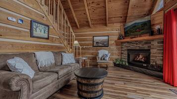 Smart-TV, peis, videospill og stereoanlegg