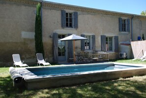 Outdoor pool - Gîte Glycine for 8 people (Alzonne)