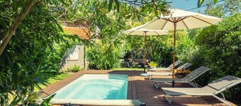 Catalan house - Intimate garden & pool