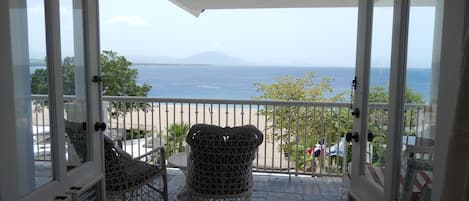 Penthouse, 2 chambres, vue plage | Terrasse/Patio