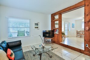 TV, DVD player, offices