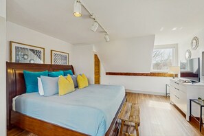 1 habitación, tabla de planchar con plancha, wifi y ropa de cama 