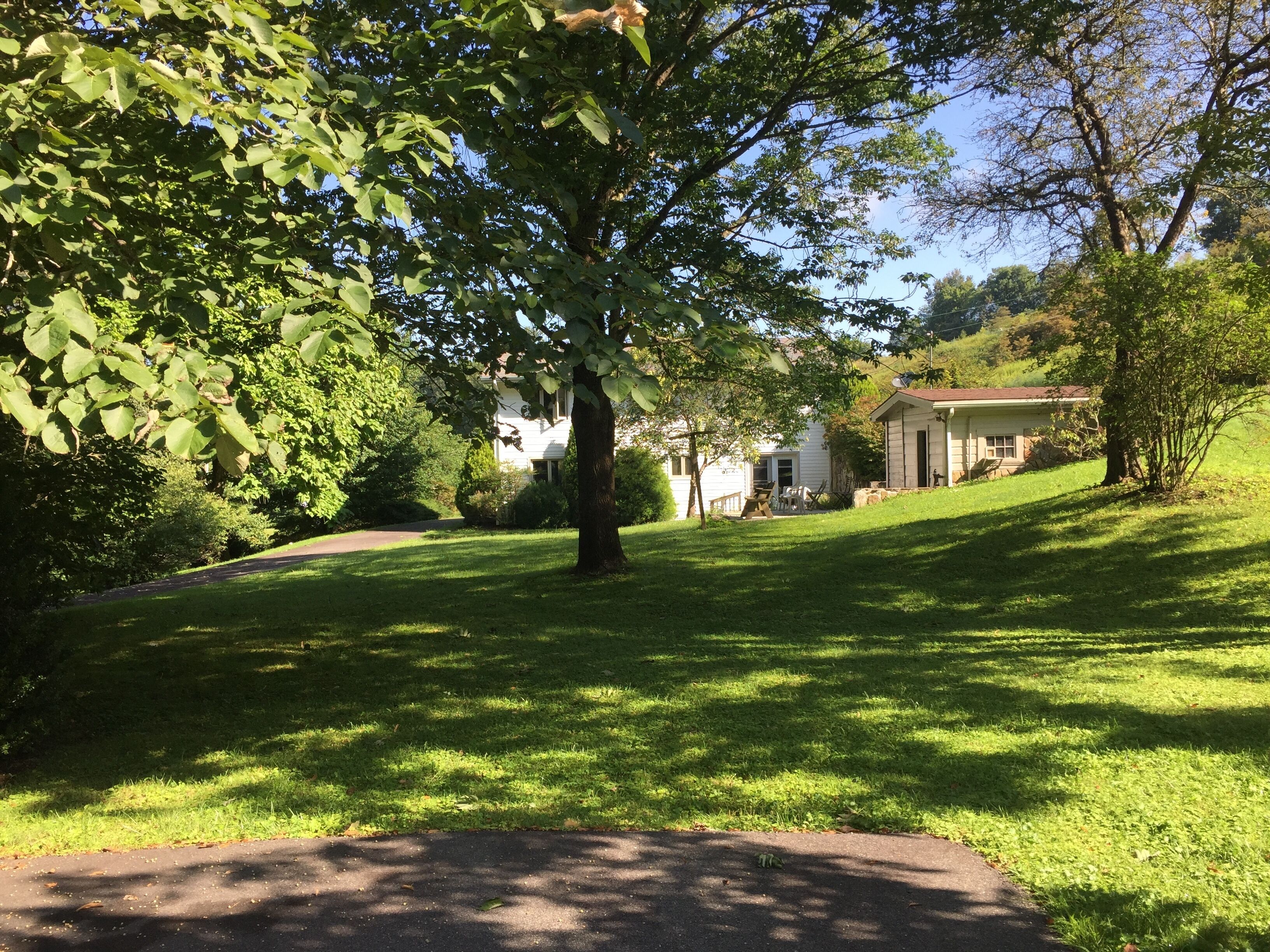 Traditional Country Farmhouse, Incredible Setting Next to Blue Ridge Parkway