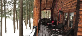 Log Cabin - Lac Pauline Waterfront - 2 miles à Okemo Mountain / Jackson Gore