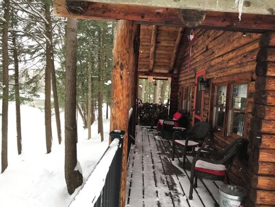 Log Cabin - Lake Pauline Waterfront - 2 Miles To Okemo Mountain/Jackson Gore