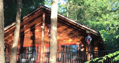 Log Cabin - Järvi Pauline Waterfront - 2 Miles Okemo Mountain / Jackson Gore