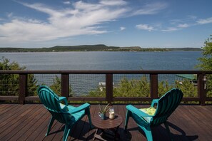 Property grounds - Stunning Views! Enchanting Peninsula Lake Front Cabin with Dock, Kayaks, Hiking (Graford)