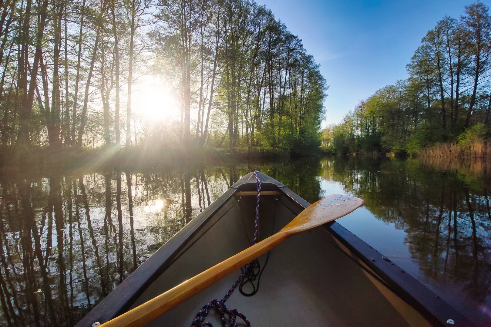 Blick von der Unterkunft