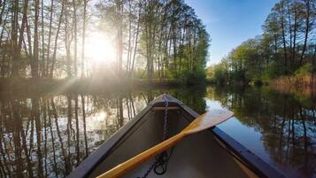 Blick von der Unterkunft