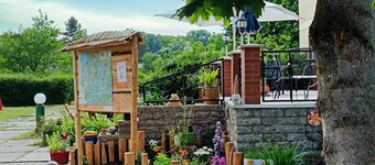 207 Holiday apartment upstairs in the manor house - 5 min. to the beach at the Großer Labussee