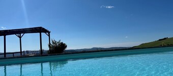 Splendid farmhouse in Val d'Orcia with private swimming pool and sauna