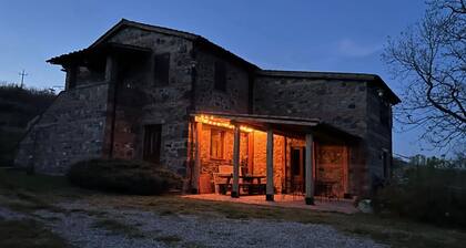 Splendid farmhouse in Val d'Orcia with private swimming pool and sauna