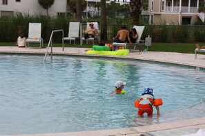 Relax by the pool in a serene atmosphere.