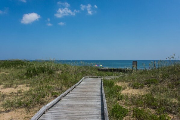 Beach nearby