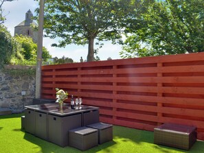 Terrace/patio - 4 bedroom accommodation in Portpatrick, near Stranraer (Portpatrick, near Stranraer)