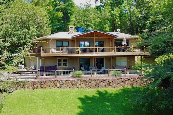 View of home from the valley side