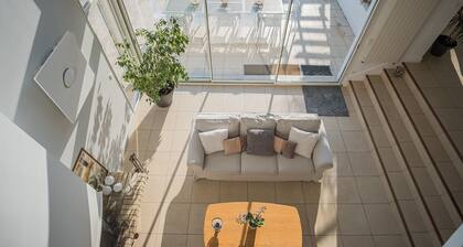 Villa with garden, 50 m away from the beach