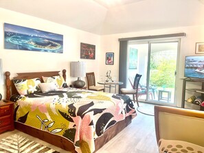 1 bedroom, iron/ironing board, internet, bed sheets