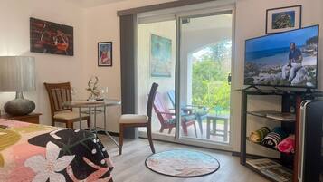 1 soverom, strykejern/-brett, internettilgang og sengetøy