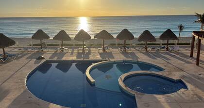 Newly Renovated Ocean View White Sand Beachfront 3 Bed 3 Bath Two Level Condo