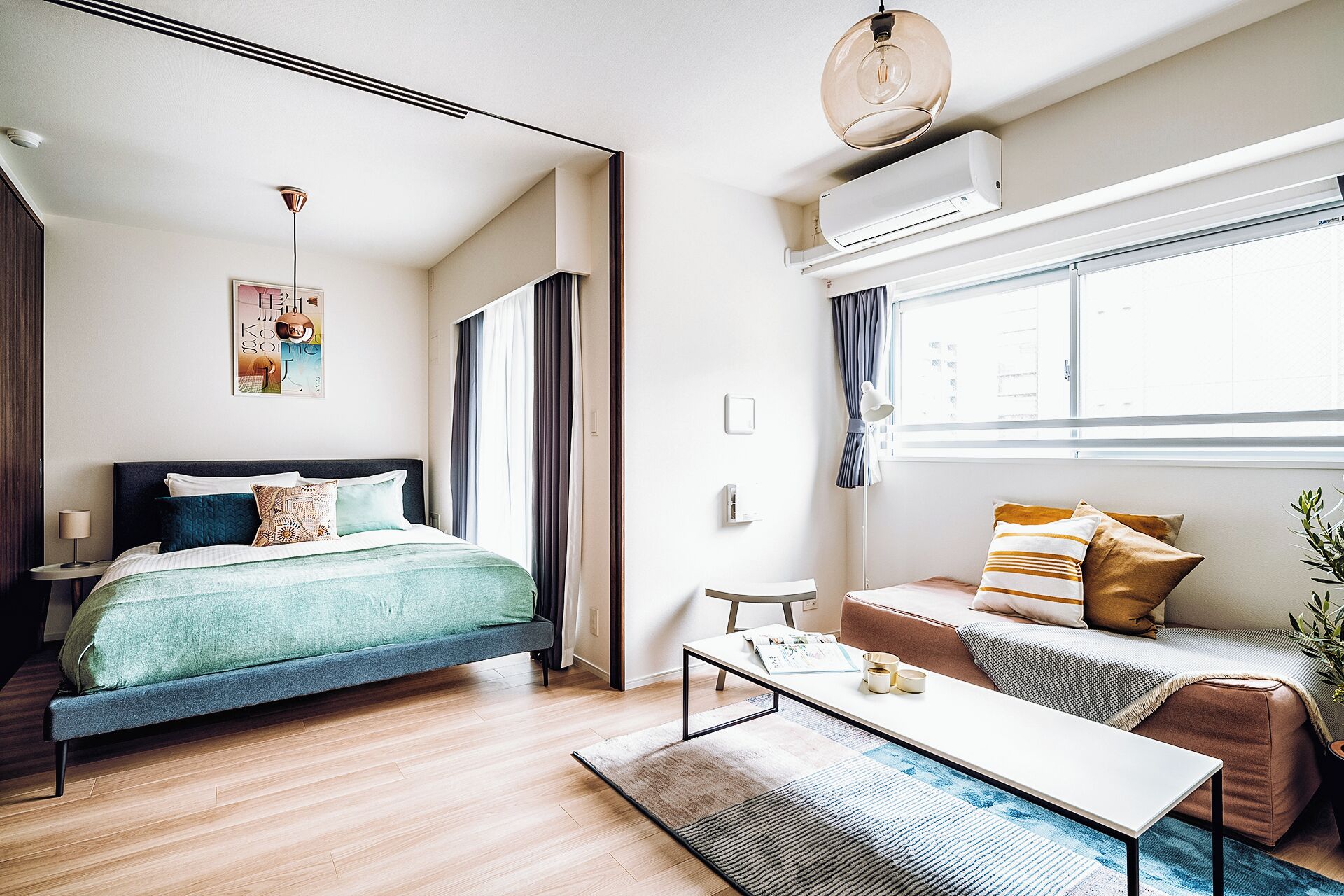 ดีลักซ์อพาร์ทเมนท์ (Premier One-Bedroom) | โต๊ะทำงาน, ผ้าม่านกันแสง, ห้องเก็บเสียง, เตารีด/โต๊ะรีดผ้า