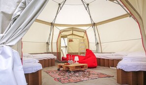 Tienda Deluxe, vistas al lago, junto al lago | Decoración individual y wifi