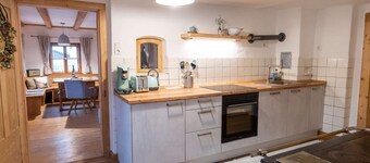 Vacation apartment in a farmhouse right on the edge of the Alps - near Neuschwanstein Castle