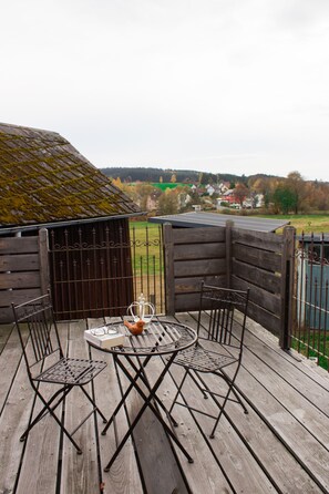 House | Terrace/patio - Ferienhaus Deko-Scheune (Naila)