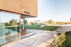 Terrace/patio - Family Villa on Private Farm Estate near Melides (Grândola, Portugal)