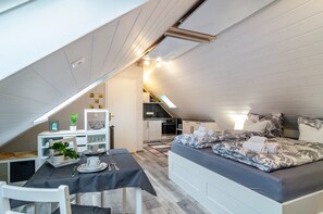 1 Schlafzimmer, kostenloses WLAN, Bettwäsche