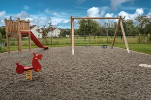 Children’s area - Modern Apartment “Ferienwohnung 1” close to Lake Constance with Wi-Fi (Eriskirch)