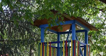 Apartment “Sonnenaufgang” on Farm with Mountain View, Terrace & Garden