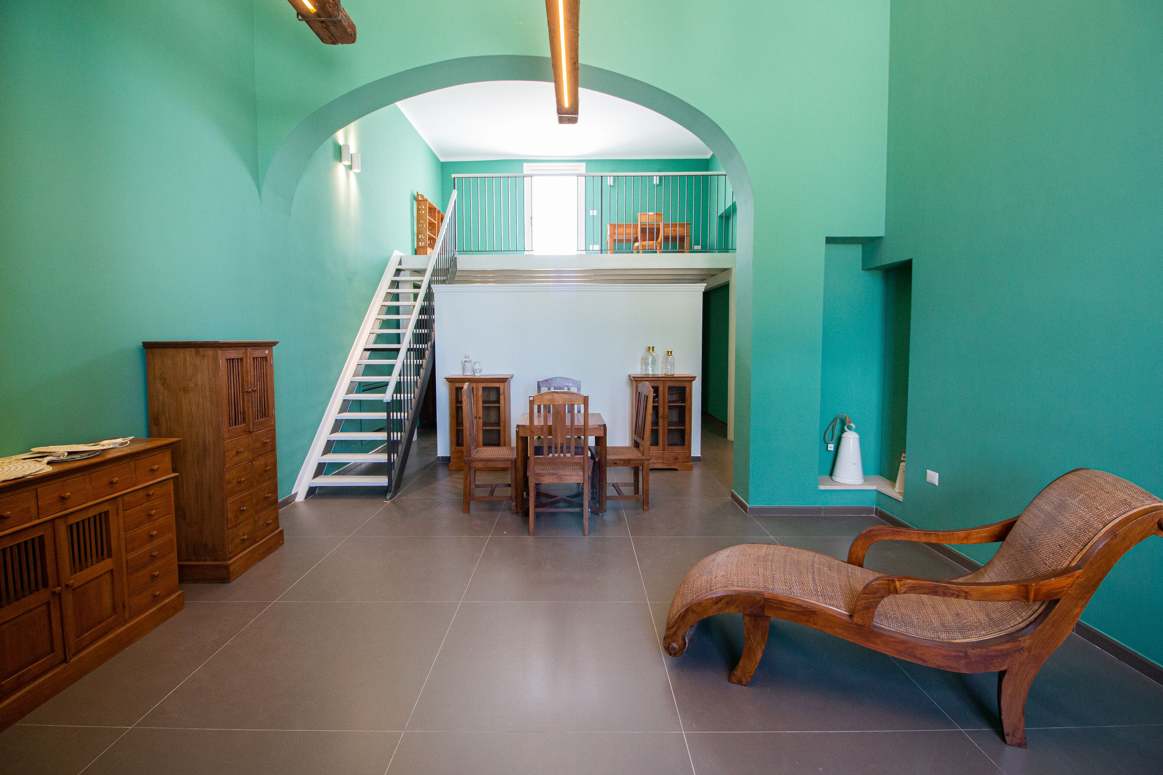 Familienzimmer, Terrasse | Allergikerbettwaren, Daunenbettdecken, individuell dekoriert