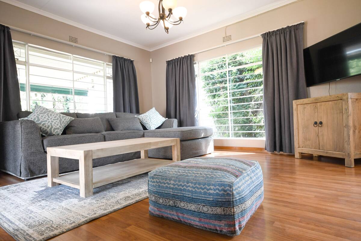 Standard House, 3 Bedrooms | Living area | 43-inch Smart TV with digital channels, TV, Netflix