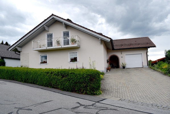 Façade de l’hébergement