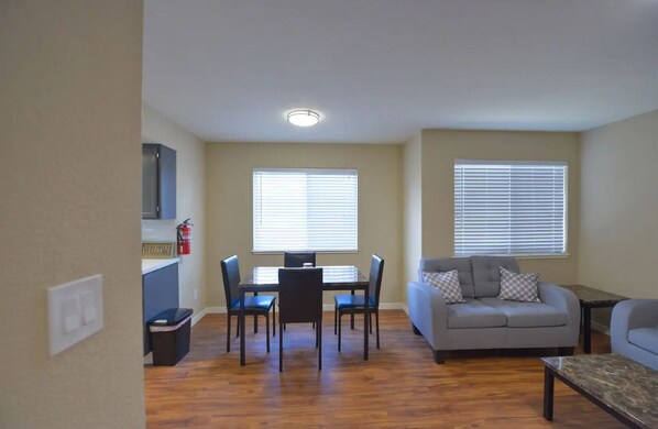 Living room - Private 3-bedroom in Richmond Near I-80, Bart (Richmond)