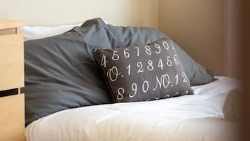 Apartemen | 2 kamar tidur, meja kerja, dan Wi-Fi gratis