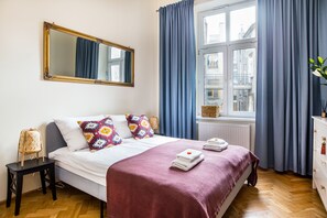 Premium Apartment | 1 bilik tidur, seterika/papan seterika, Wi-fi percuma, cadar katil 