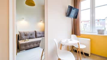 Suite Studio Économique | Coin séjour