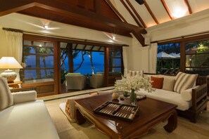 Basic Villa | Living area | TV, DVD player - Ban Haad Sai (Koh Samui)