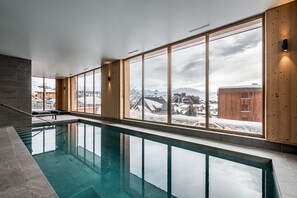 Piscine couverte, piscine chauffée
