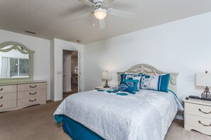 3 bedrooms, bed sheets